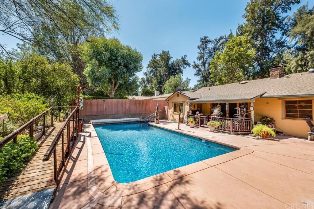 Villa La Reforma - Newly Designed 4Br House & Pool In Los Angeles By Topanga Esterno foto