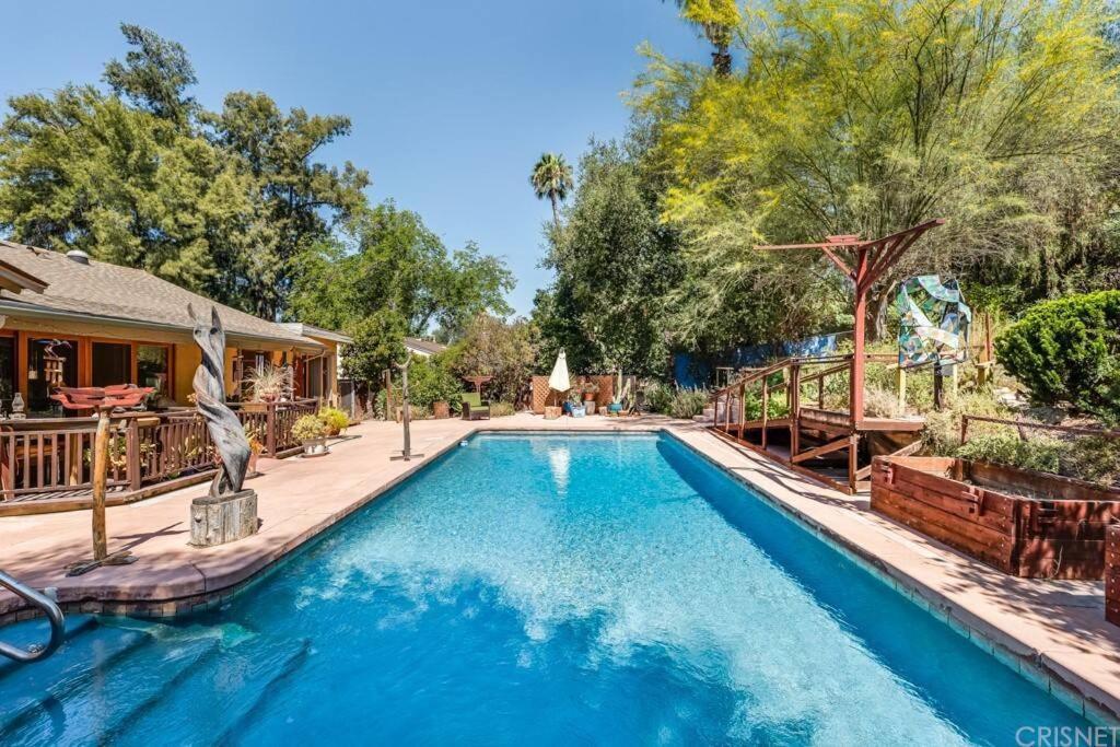 Villa La Reforma - Newly Designed 4Br House & Pool In Los Angeles By Topanga Esterno foto